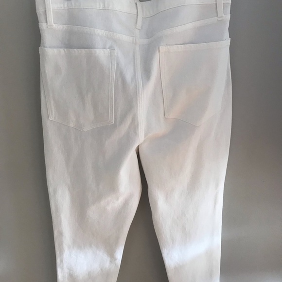 BANANA REPUBLIC Button Fly High Rise Slim Jeans, Sz. 35 EXCELLENT CONDITION - Picture 2 of 12